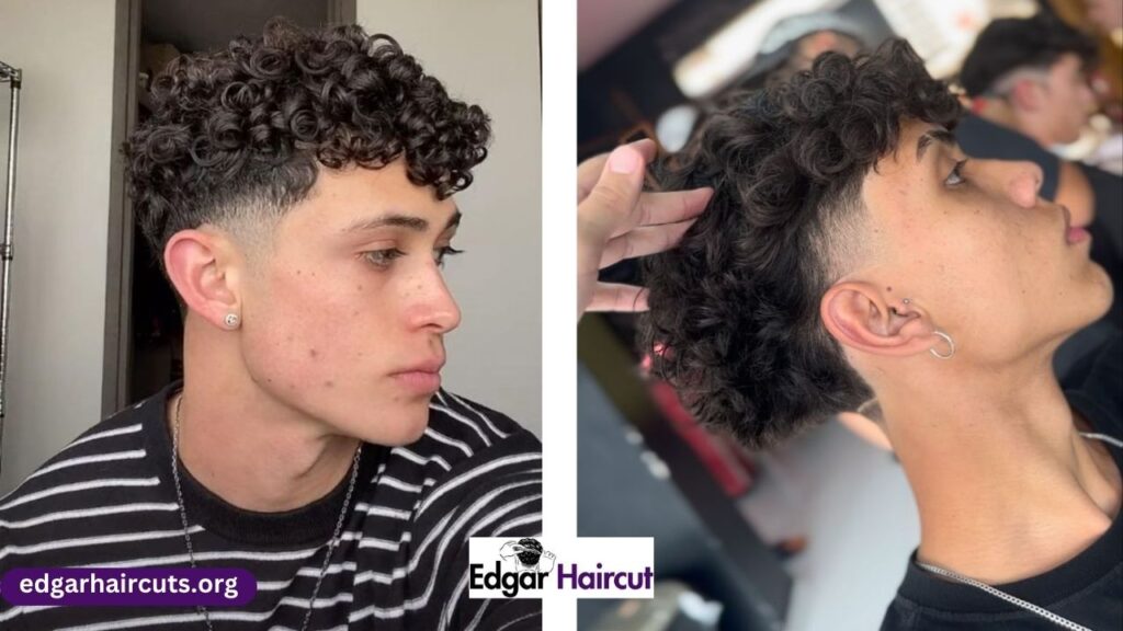 Edgar Haircut Curly Hair